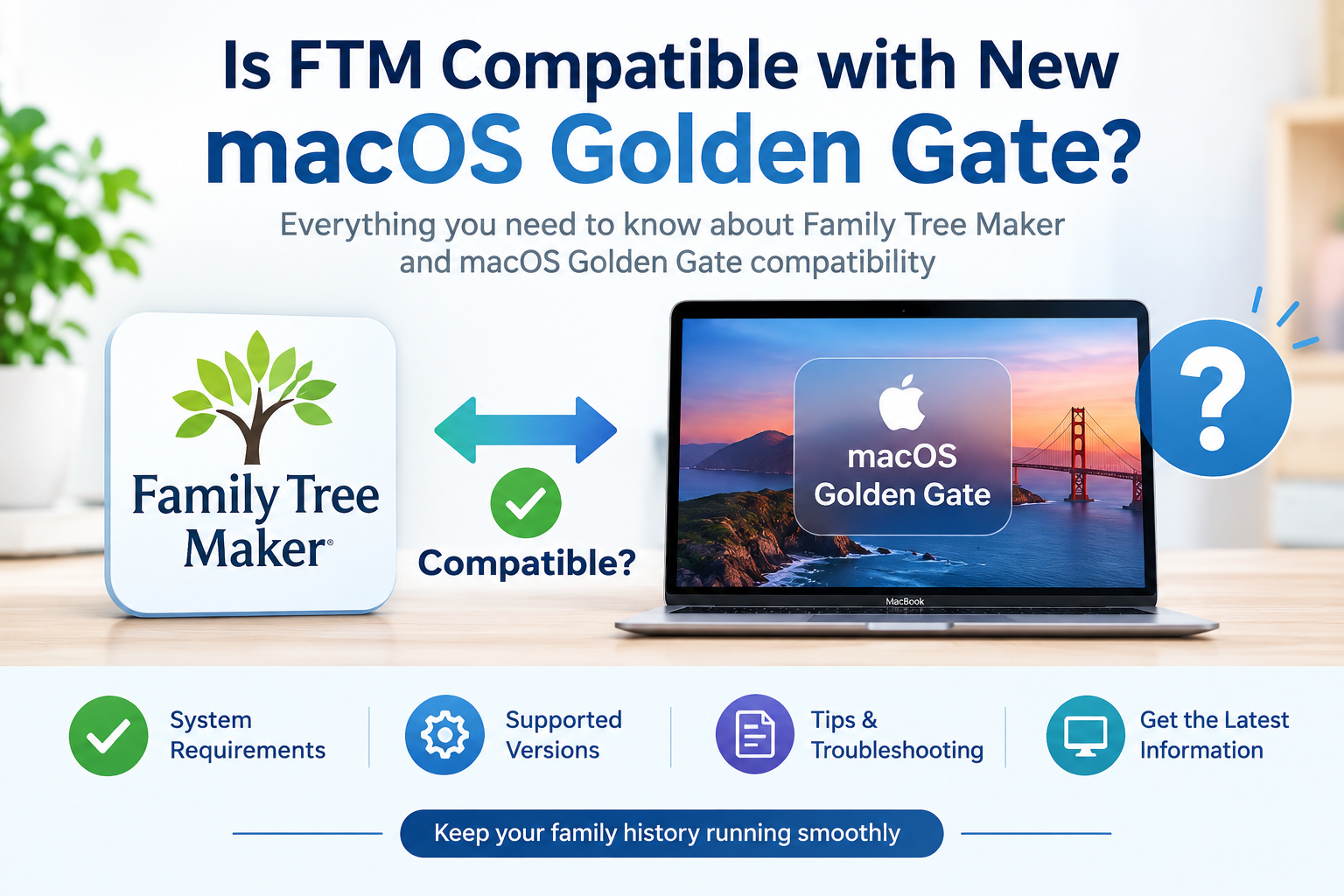 Is FTM compatible with new macOS Golden Gate
